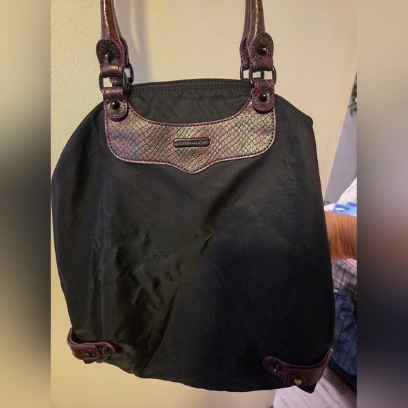Rebecca Minkoff Black and Brown Shoulder Bag - Picture 1 of 12